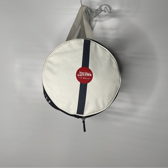 Jean Paul Gaultier Navy and White Travel Bag - Picture 5 of 7